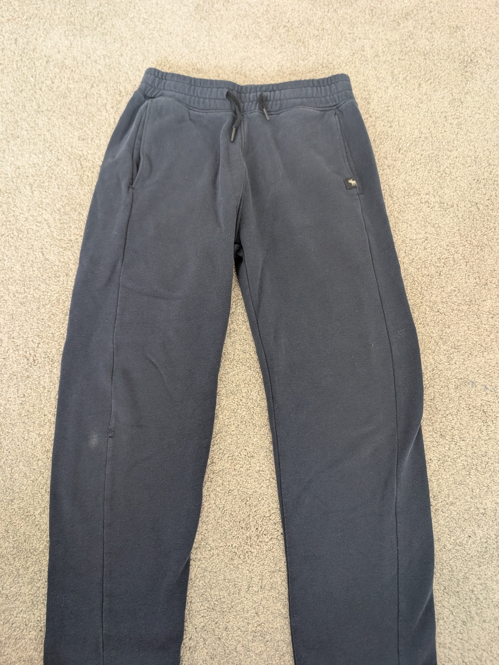 abercrombie kids Navy Drawstring Joggers